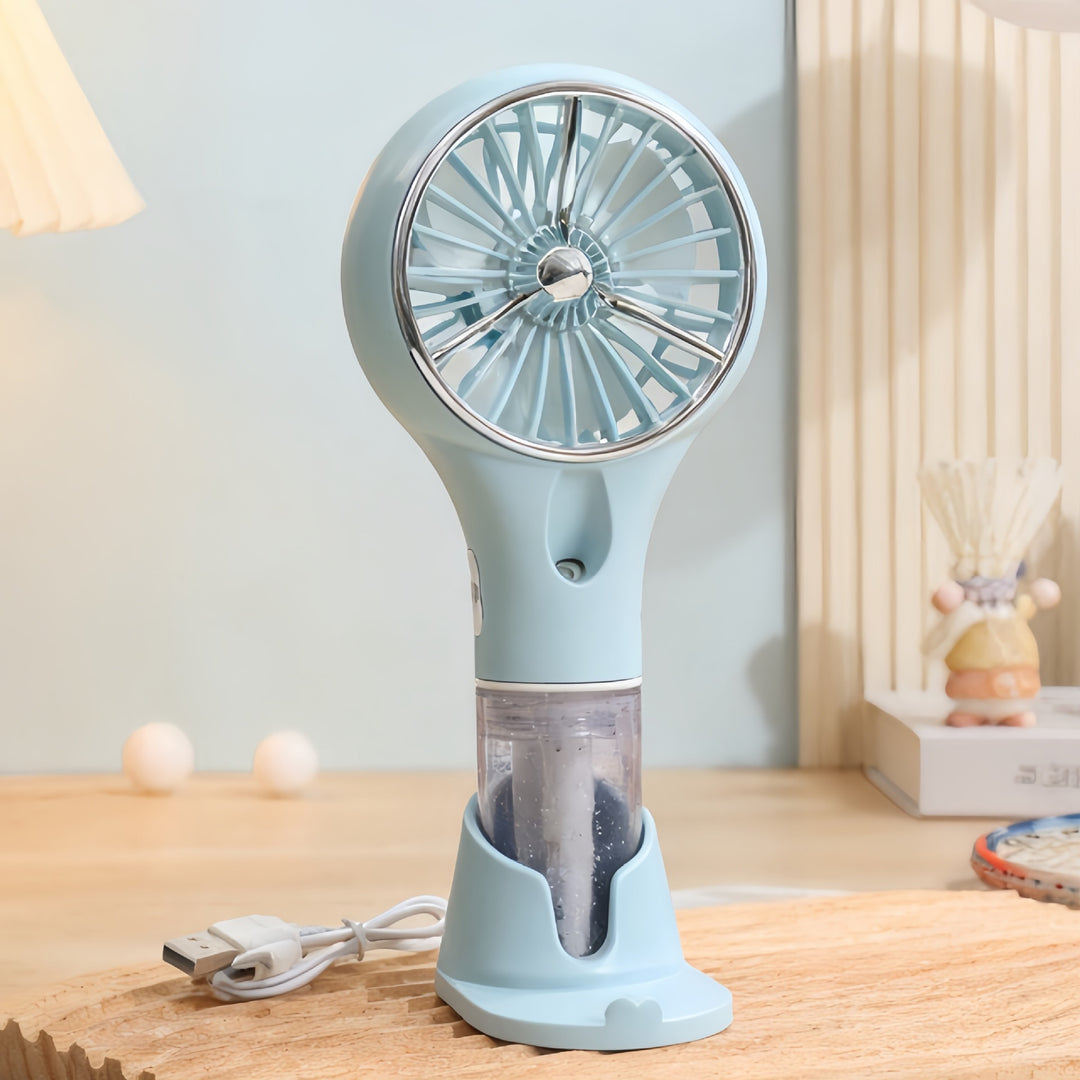 Damer bærbar sprayvifte med USB-ladefunksjon og ergonomisk design Skanto