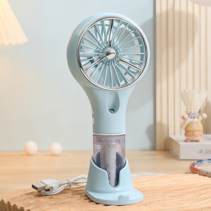 Damer bærbar sprayvifte med USB-ladefunksjon og ergonomisk design Skanto