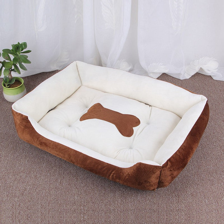 Plush ortopedisk hundeseng