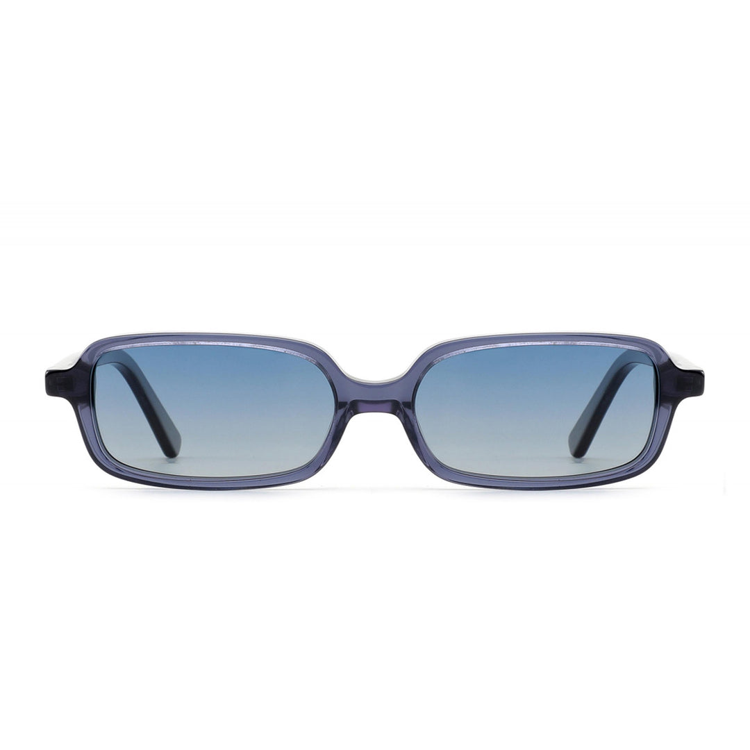 Dame moteriktig solbrille i samtidsrektangel design Skanto