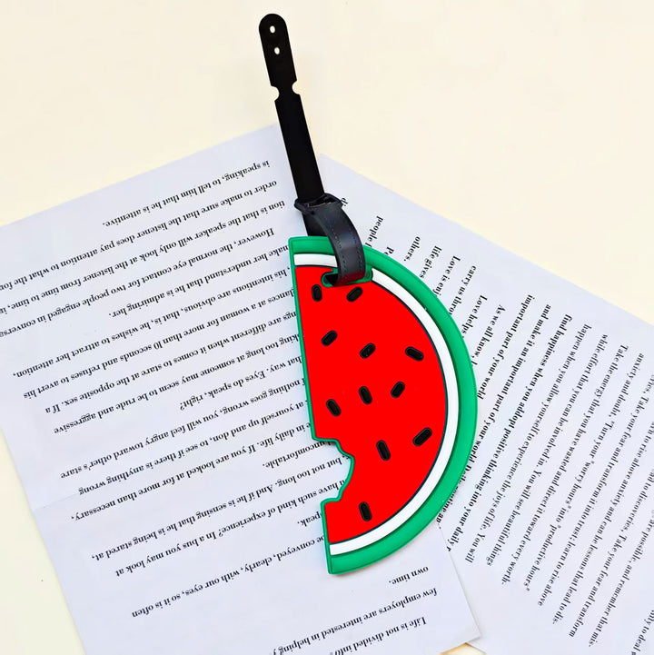 Unisex Strawberry Luggage Tag Skanto