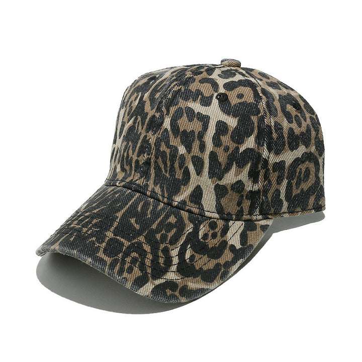 Kvinnenes Trendy Dyreprint Baseball Cap Skanto