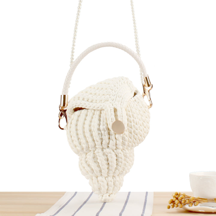 Shell-design handbag Skanto