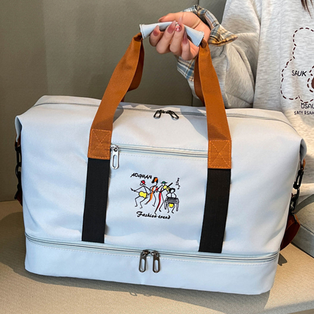 Sporty reiseveske med praktiske rom Skanto