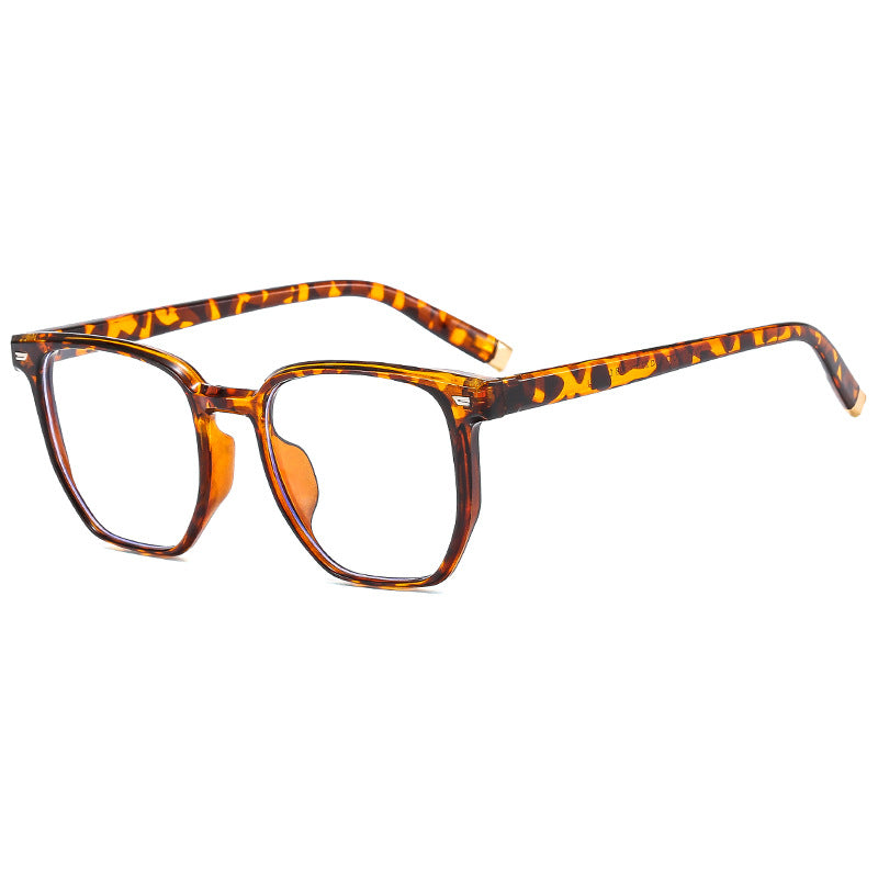 Dame moteriktig transparent solbrille i elegant hexagon-design Skanto