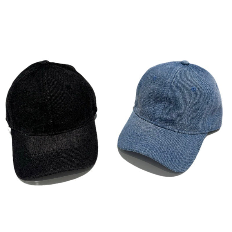 Klassisk justerbar denim baseballcaps for kvinner Skanto