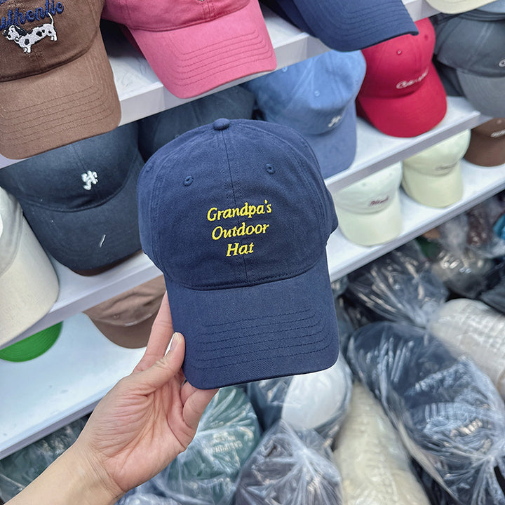 Herre bomulls baseball cap Skanto