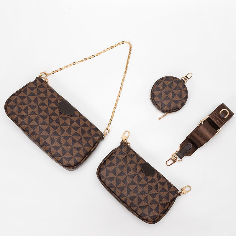 Moderne Crossbody-veske med allsidig fanesystem Skanto