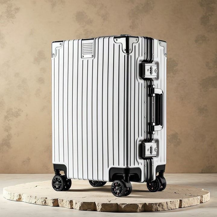 Hardshell Trolley Med Dobbel Sikkerhetslås Og Stille 360-Grad Hjul Skanto