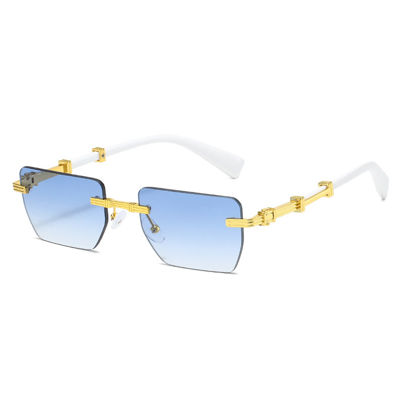 Dame Geometrisk Solbrille Skanto