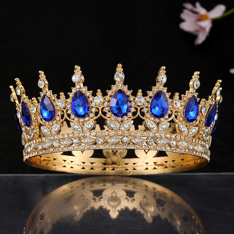 Damekrone med elegante edelsteiner Skanto