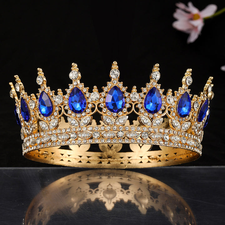Damekrone med elegante edelsteiner Skanto
