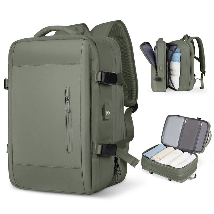 Multifunksjonell Laptop-ryggsekk Med Usb-ladeport Og Vannavvisende Materiale Skanto