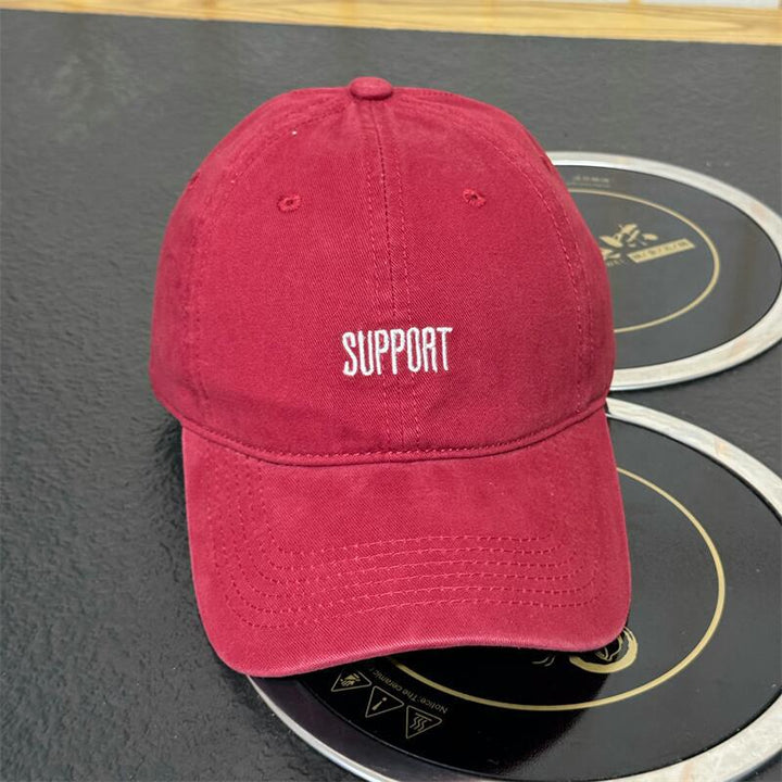 Herre Støttende Brodert Bomulls Baseball Caps Skanto