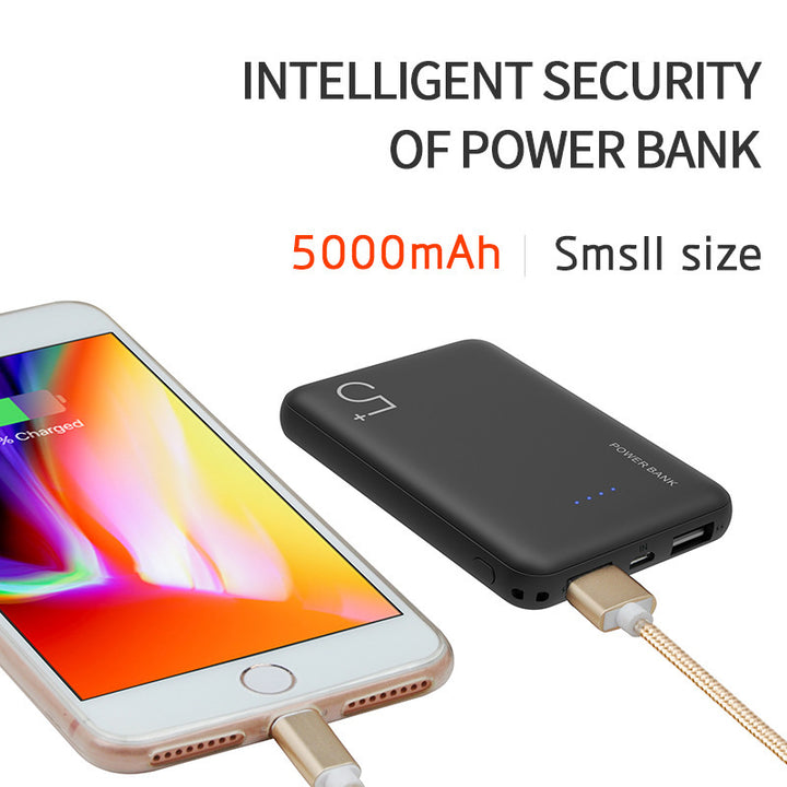 Høyytelses powerbank med dual USB-port og intelligent ladegjenkjenning Skanto
