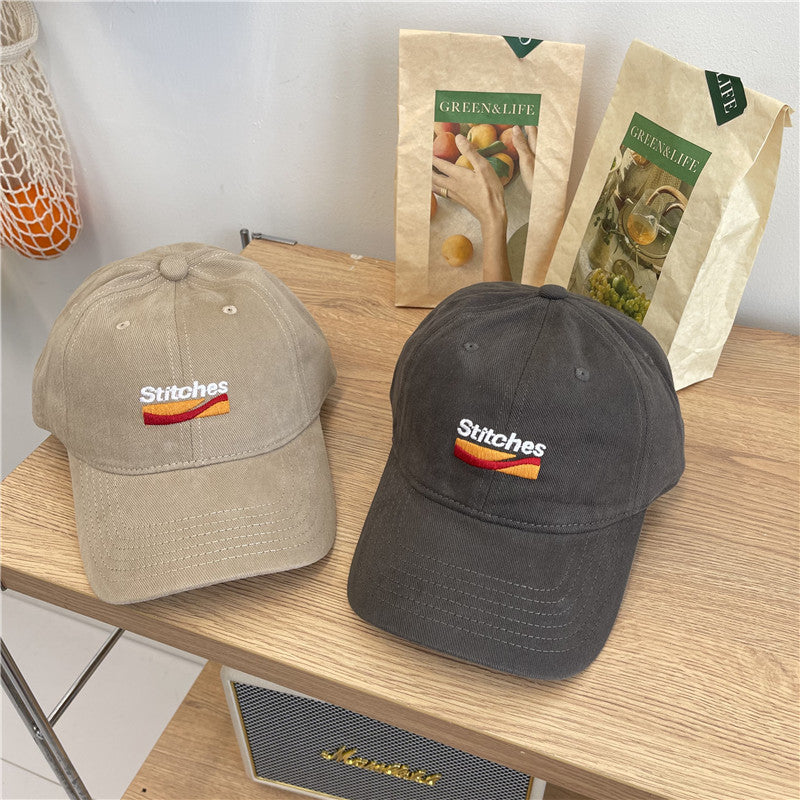 Kvinne Casual Brodert Baseball Caps Skanto 1783922655