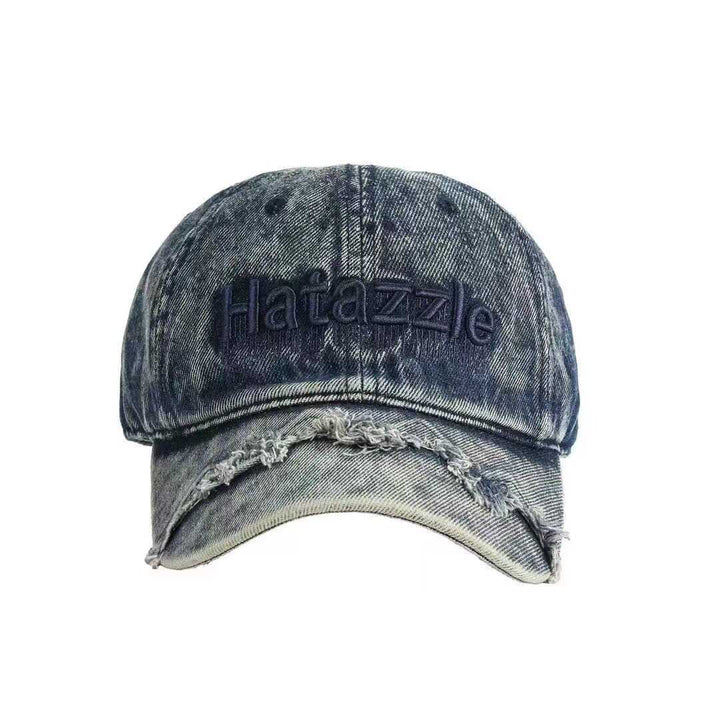Herre Slitt Denim Baseball Cap Skanto 1784270737
