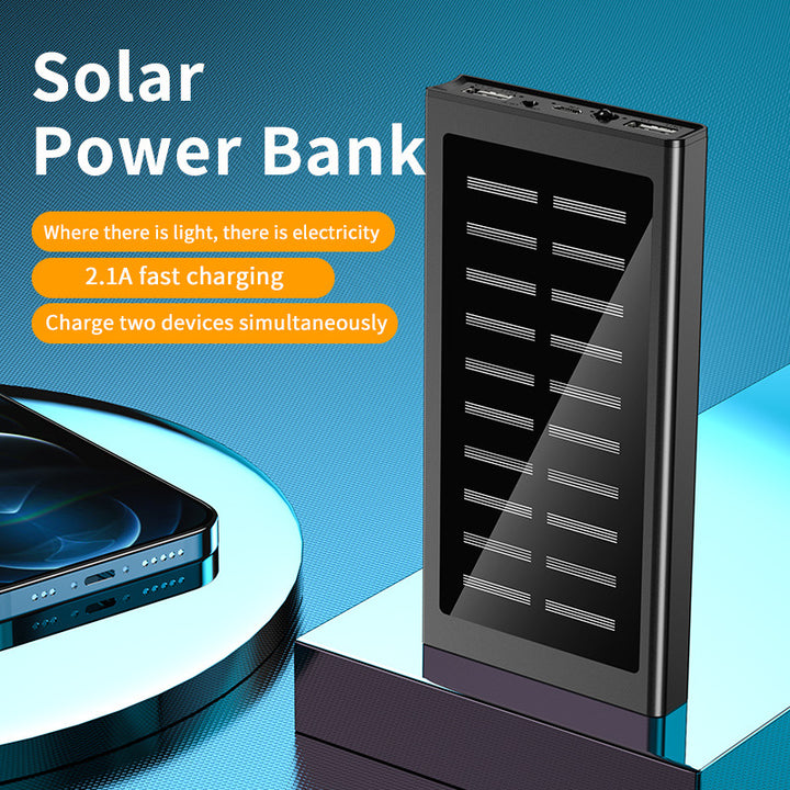 Bærbar solcelle Powerbank Skanto