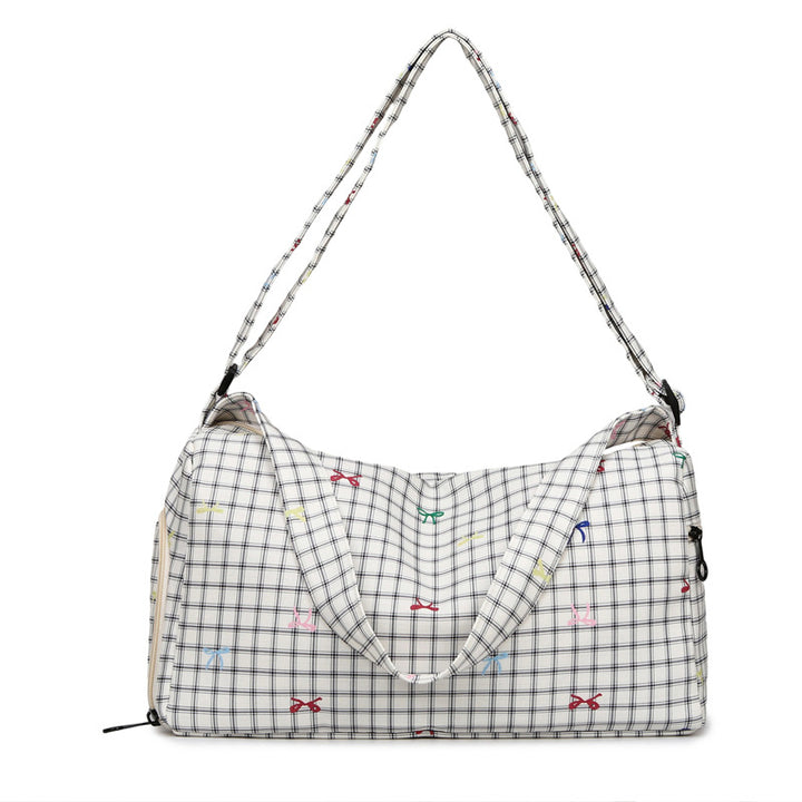 Sporty crossover bag with unique star pattern Skanto