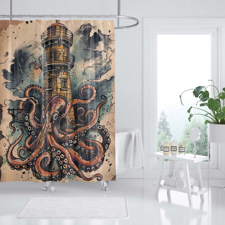Havtema Kunst Duschgardin Skanto
