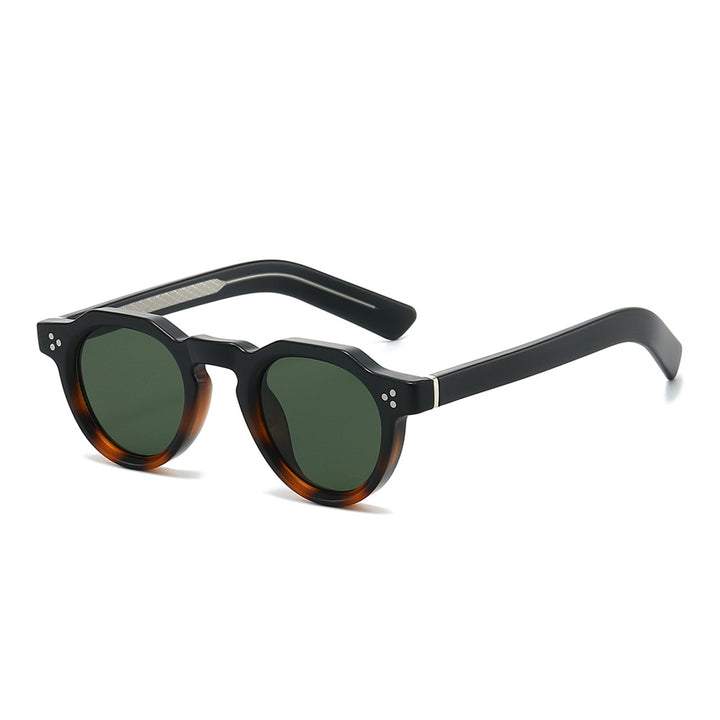Dame moteriktig solbrille med ekstravagant ramme og UV-beskyttelse Skanto