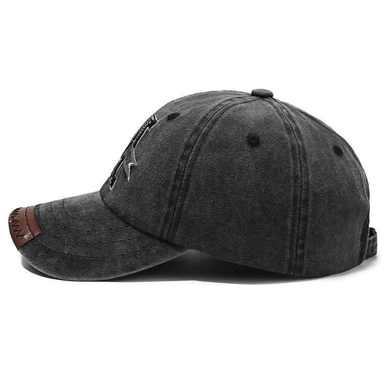 Herre Vintage Brodert Baseball Caps Skanto