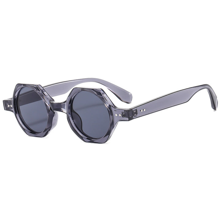 Dame Geometrisk solbrille i iøynefallende design Skanto