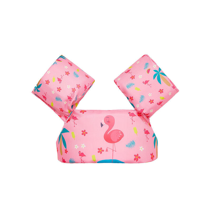 Kvinnenes oppblåsbare svømmehjelp med fargerik flamingo-design Skanto