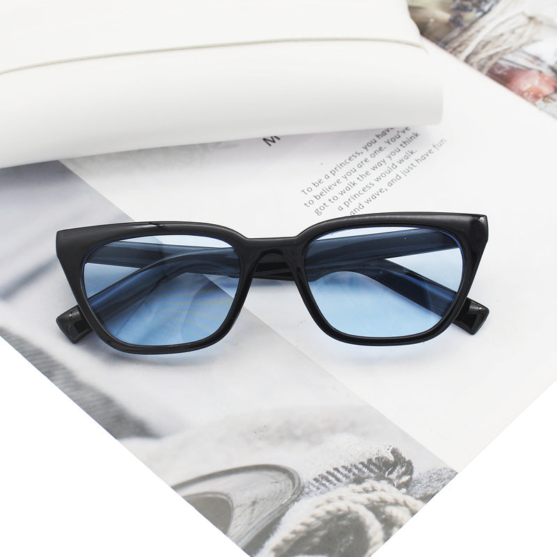 Damer geometrisk designer solbrille i moderne stil Skanto