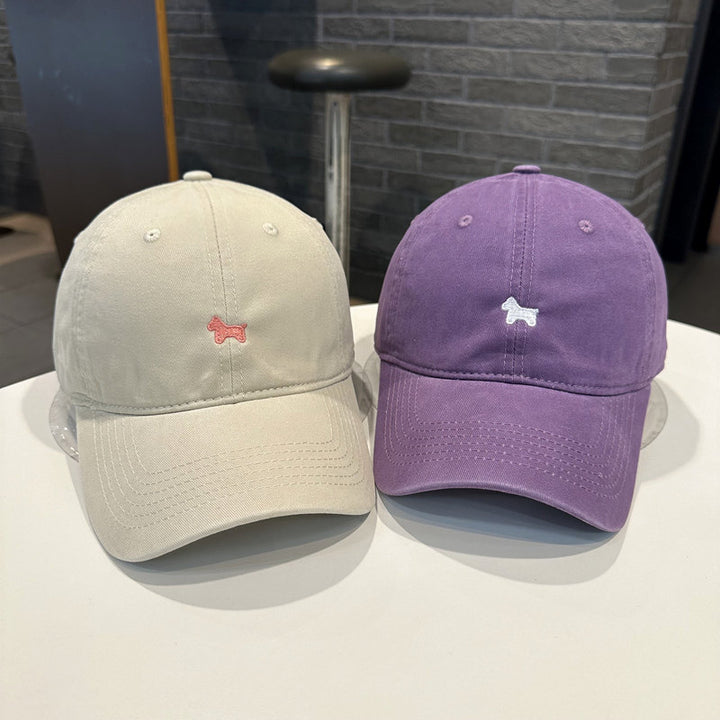 Herre Casual Brodert Bomullcaps Skanto
