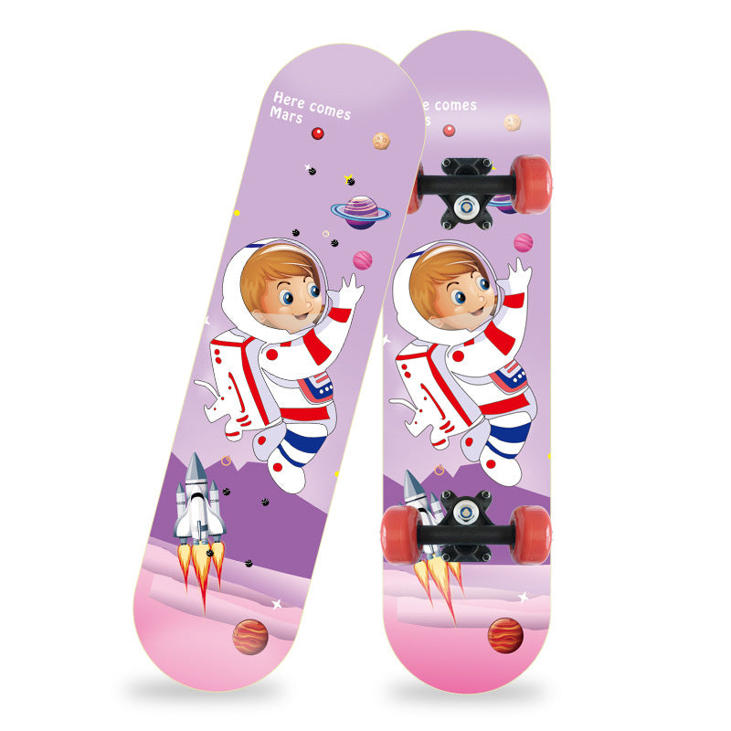 Cartoon-Inspirert Mini Skateboard Skanto