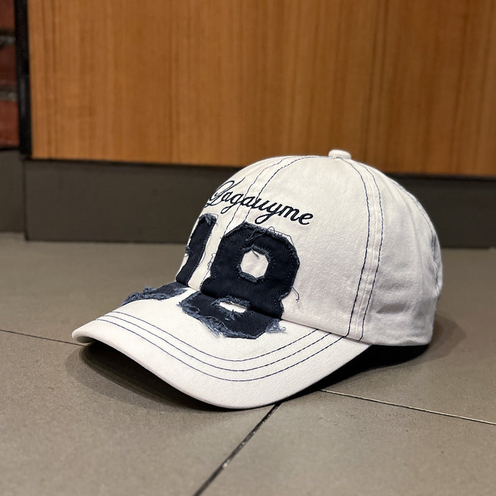 Herre Slitt Brodert Basebollcap Skanto