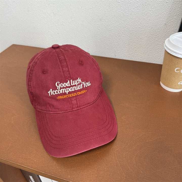 Herrebrodert avslappet baseballcap Skanto