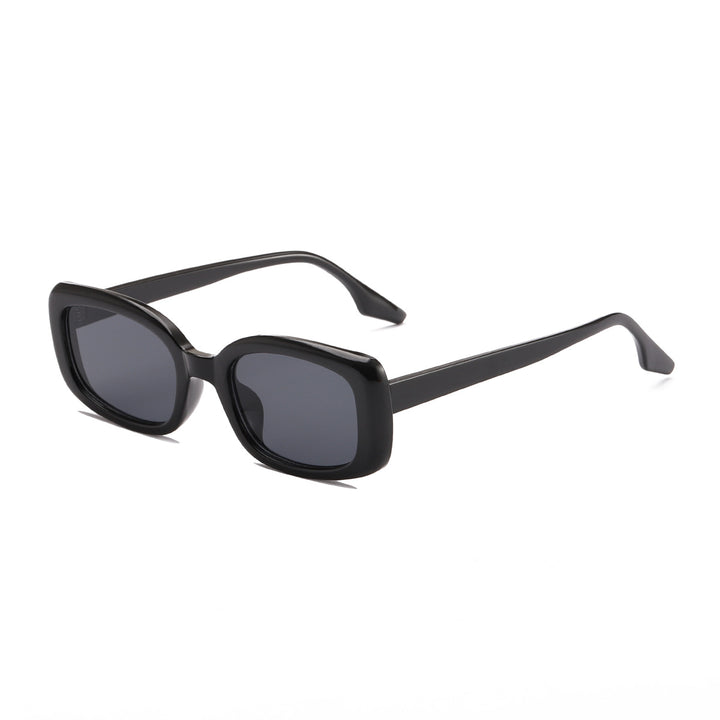 Dame stor kvadratisk solbrille med moderne ramme og UV-beskyttelse Skanto