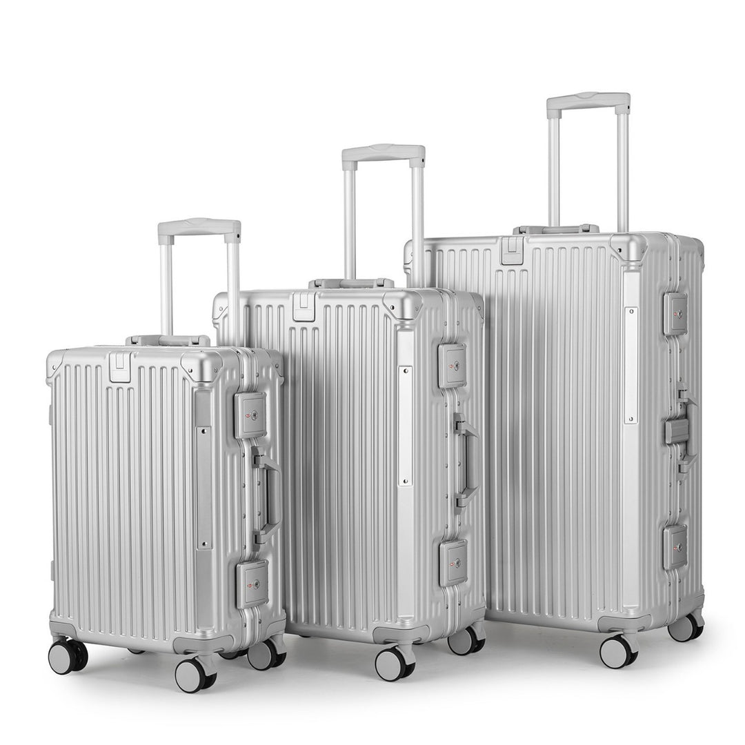 Unisex Aluminium Hard Shell Reisebagasjesett Skanto