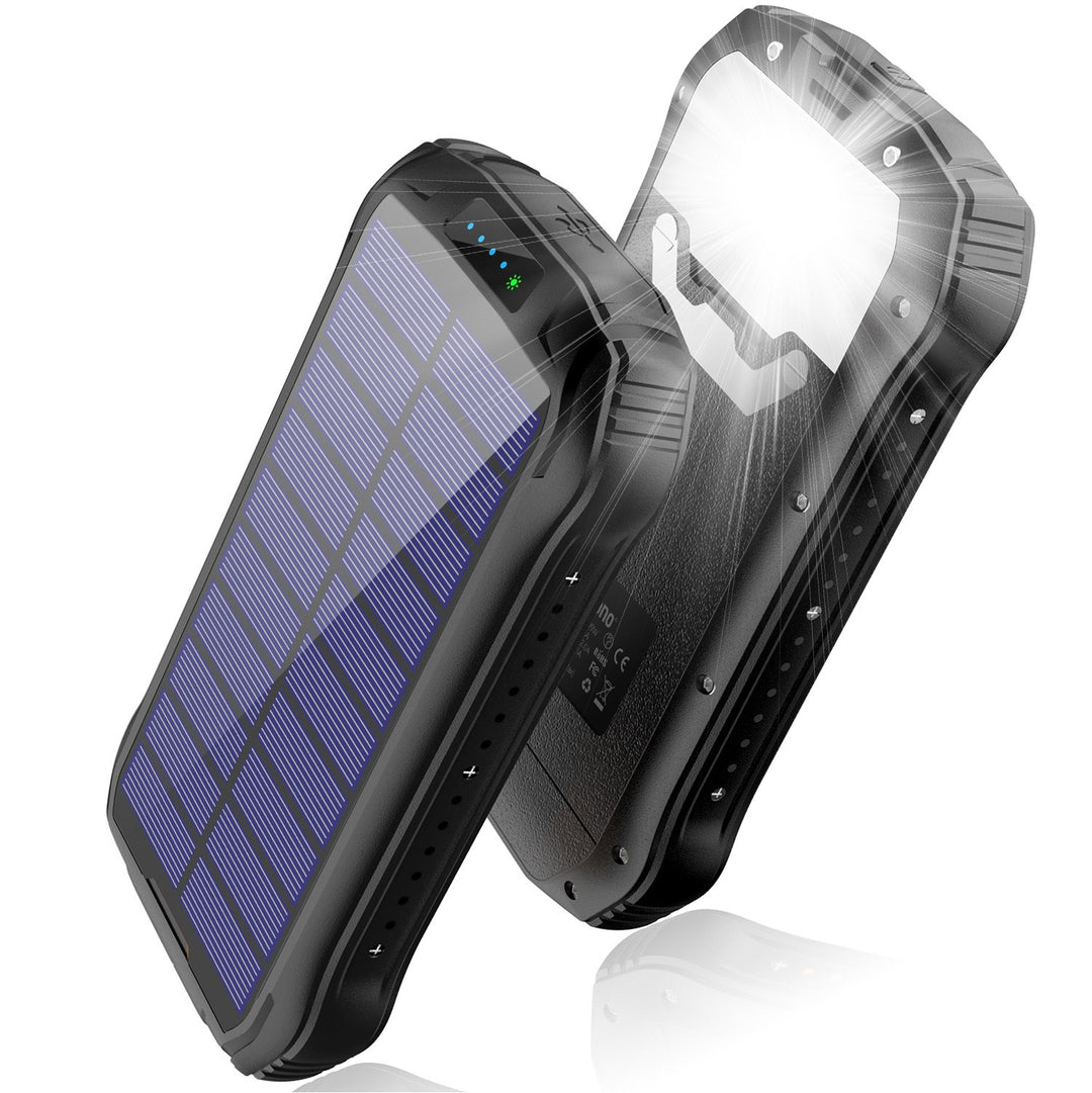 Solar-Powerbank med Høy lagringskapasitet og Ip66 beskyttelse Skanto