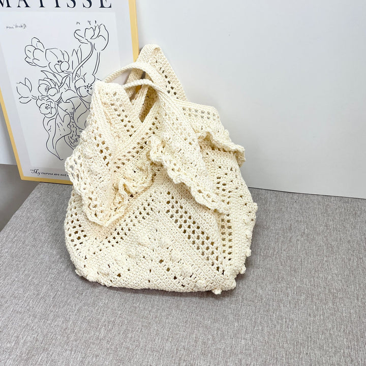 Heklet tote bag Skanto