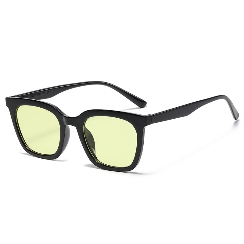 Dame moteriktig solbrille med kraftig dyremotiv Skanto