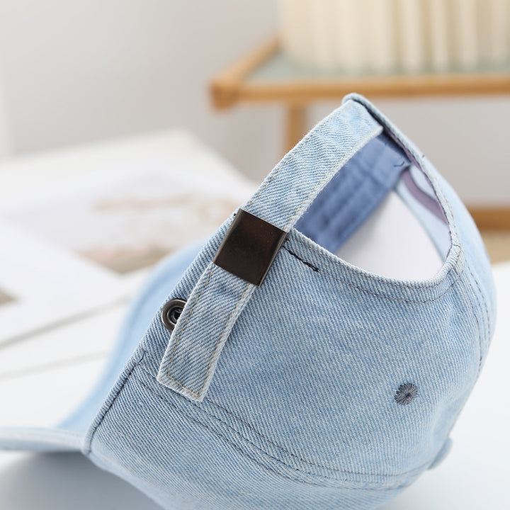 Dame casual og moteriktig Denim-basecap Skanto