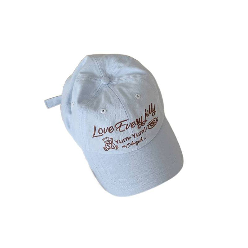 Kvinnebrodert avslappet bomulls baseball cap Skanto