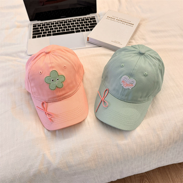 Kvinne Søt Brodert Baseball Cap Skanto