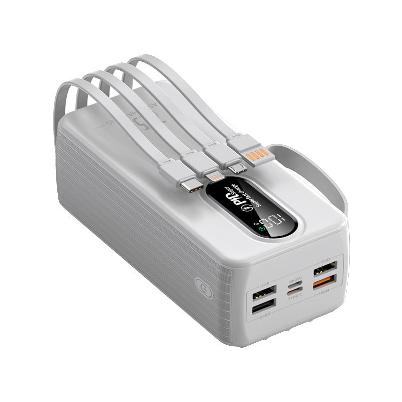 Høyytelses powerbank med digital skjerm Skanto