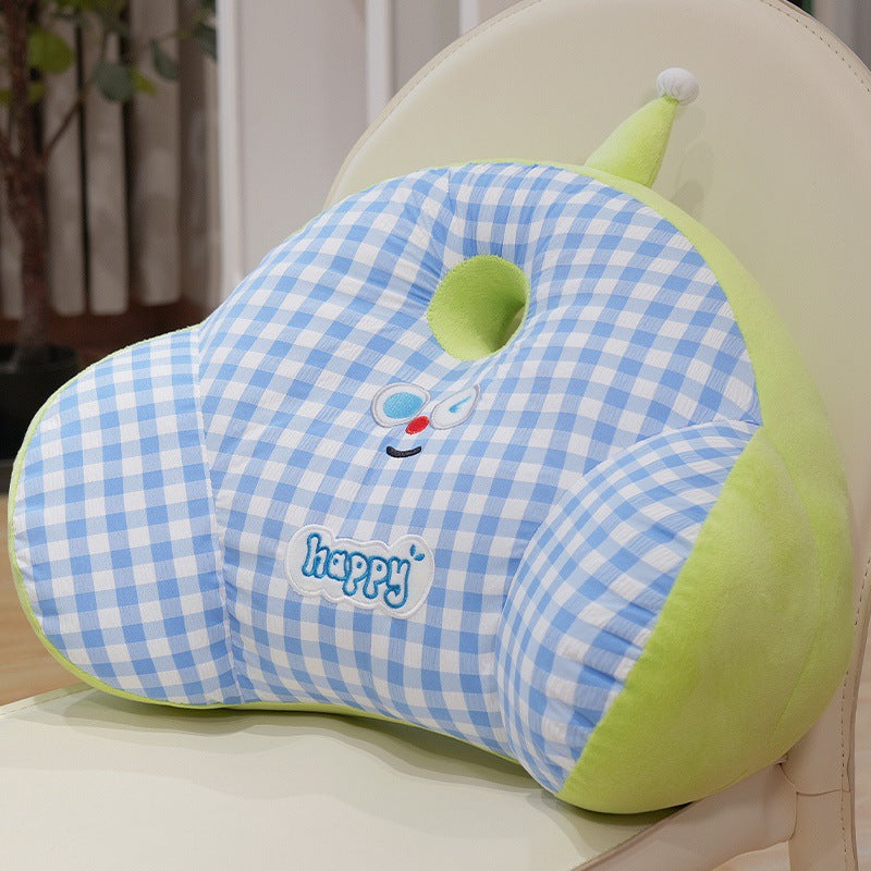 Plush ryggstøttepute med avslappet design Skanto