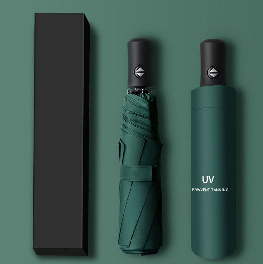Damer kreativ folderregnparaply med miljøvennlig design Skanto