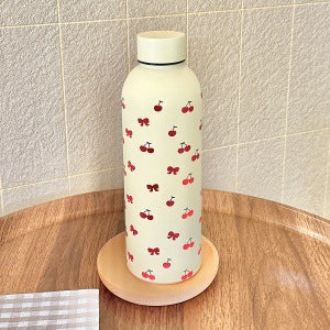 Damen Isoliertrinkflasche mit elegantem Blumendesign Skanto