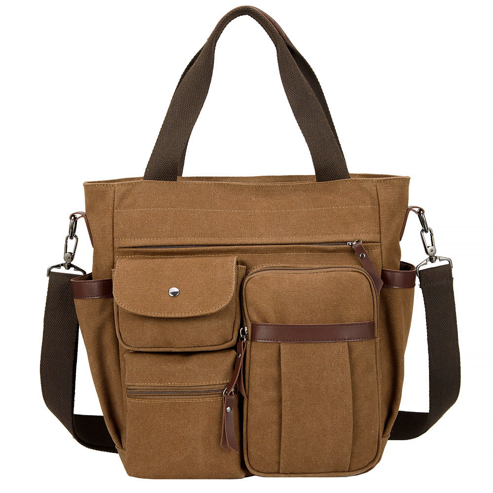WoMulti-Lomme Utility Tote Bag Skanto