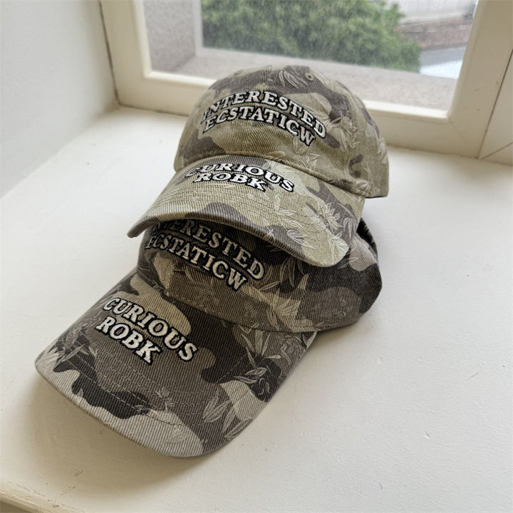 Herre Casual Grafisk Justerbar Baseball Cap Skanto