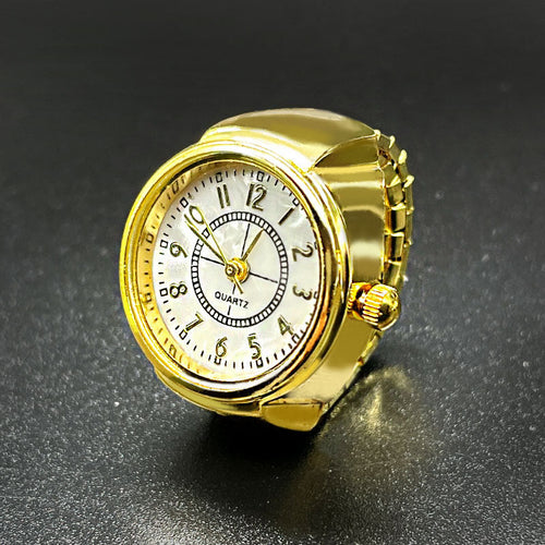 Skanto | Unisex Par Fingerringer Kvarts Klokker