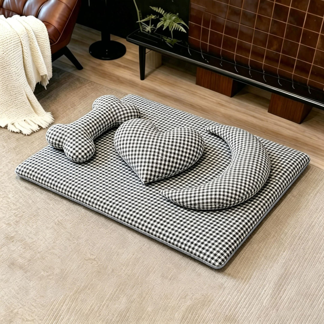 Dame luksus kattseng med ergonomisk pute Skanto