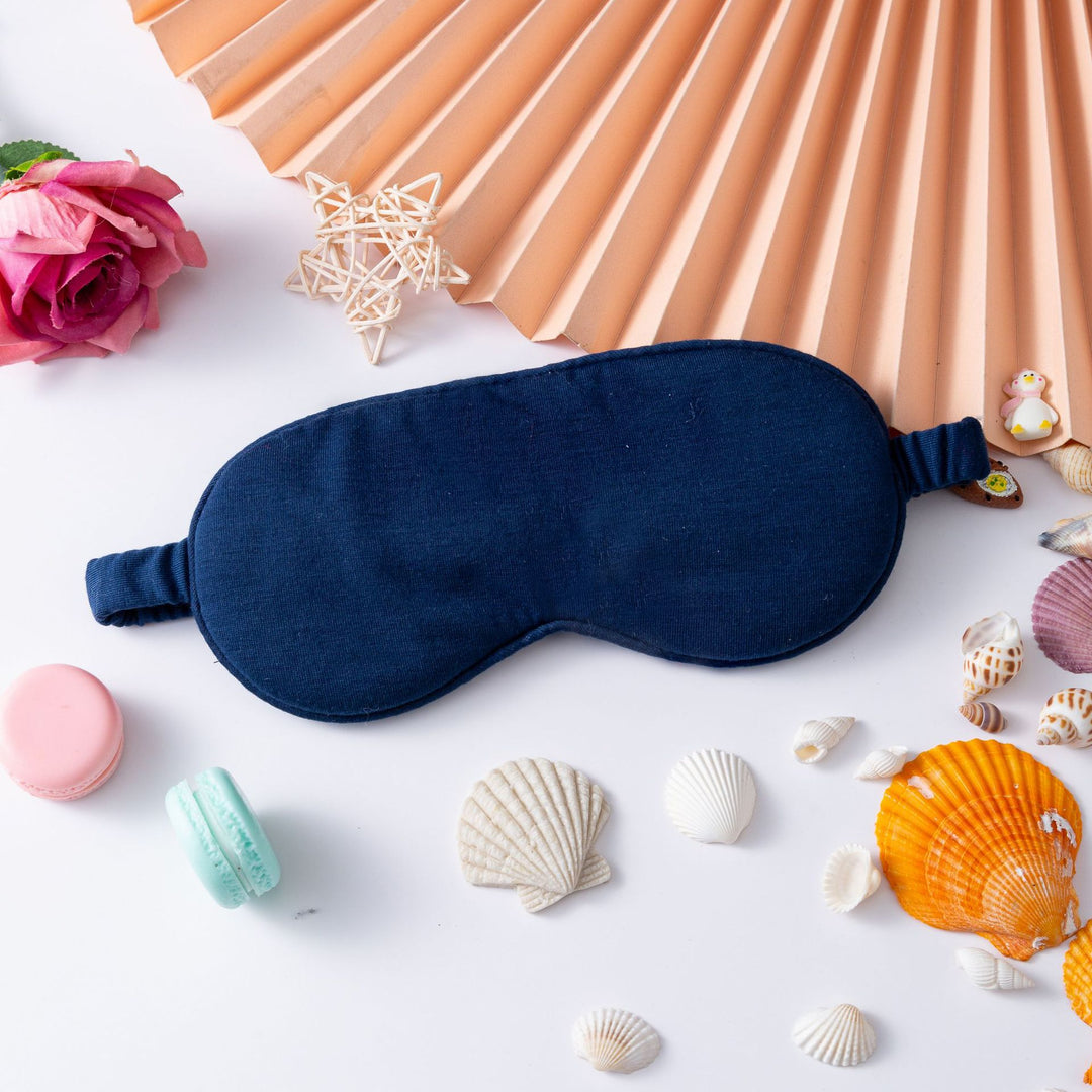 Unisex nan ergonomisk sovemaske med mykt bomullsfôr og justerbart gummibånd Skanto
